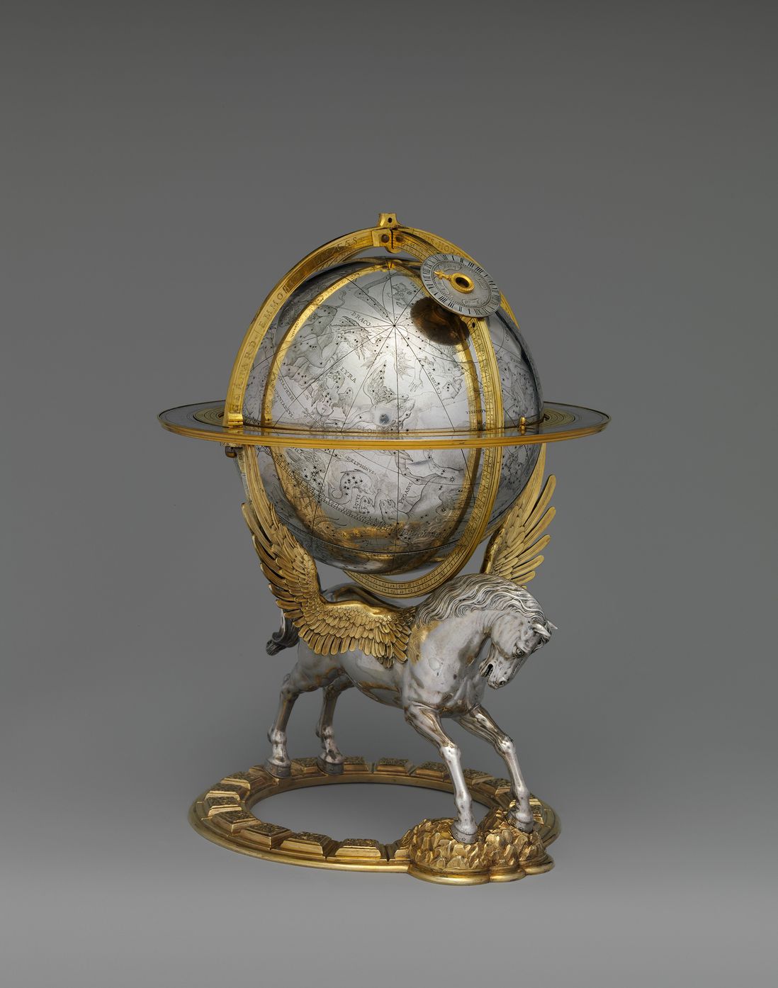 Celestial Globe with clockwork, 1579